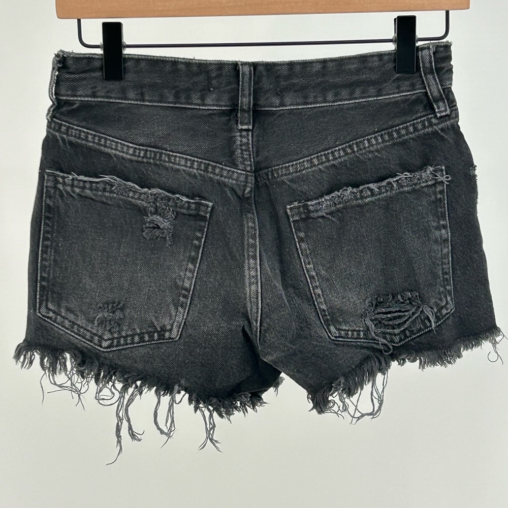 Free People We The Free Good Times Relaxed Shorts- Size 25-‎ Black - Picture 4 of 13